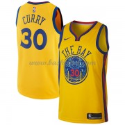 Golden State Warriors Basketball Trøjer 2018 Stephen Curry 30# City Edition..